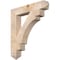 Ekena Millwork Merced Arts & Crafts Smooth Bracket, Douglas Fir, 5 1/2"W x 34"D x 38"H BKT06X34X38MRC03SDF - alternate 1